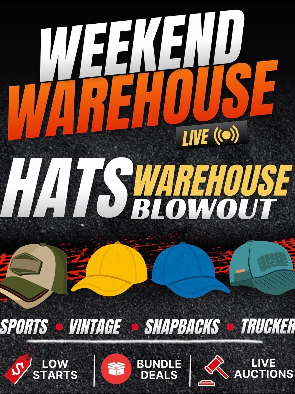 🧢 HAT LOVERS, LIVE SHOW, THIS ONE'S FOR YOU! 🧢